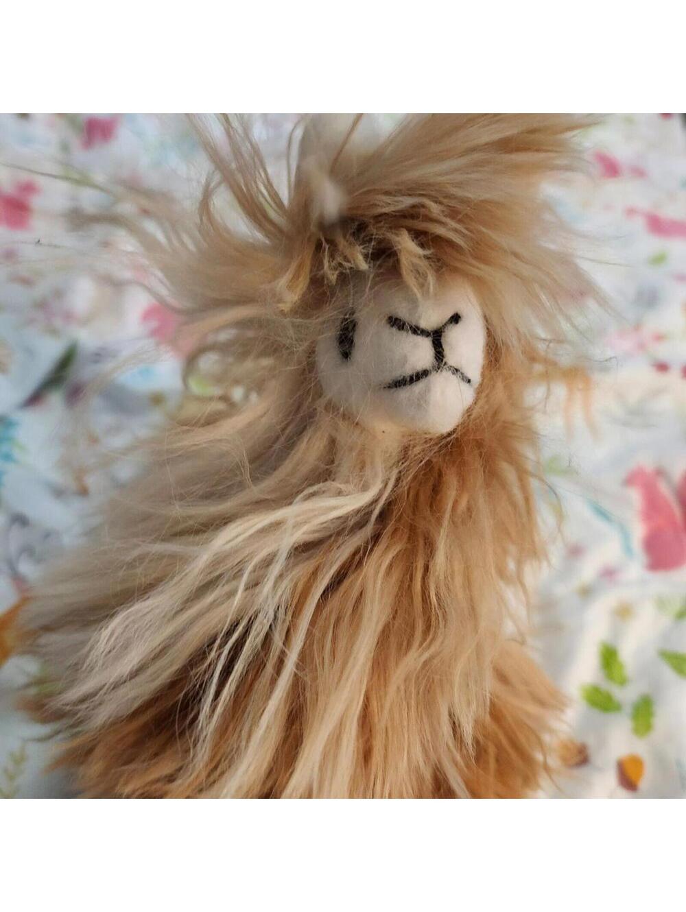 Suri Alpaca Stuffed Animal Real Fur Adorable Soft Fun and Cute